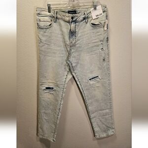 Aeropostale Athletic Skinny Premium Air Jeans Men Size 36x32 New